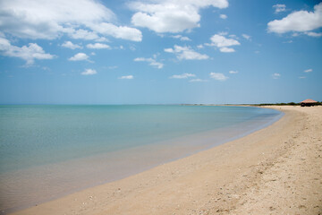 beach near fishing village in La Guajira