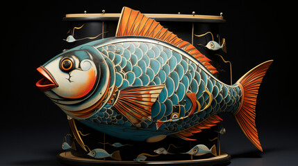 fish drum