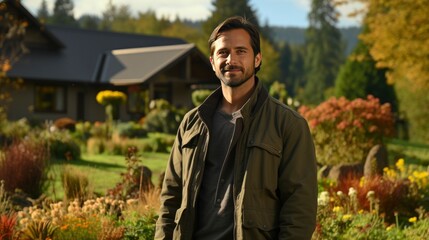 Portrait Job Hunter Standing Outdoors, HD, Background Wallpaper, Desktop Wallpaper 