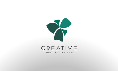 Fototapeta premium Creative initial logo design template