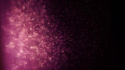 Purple Glitter Bokeh - Vibrant and Elegant Shimmering Effects, Perfect for Adding Stylish Glamour and Sophistication to Creative Design Projects