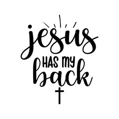 jesus has my back