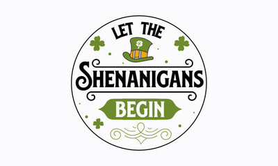 Vintage St. Patrick's Day SVG Design, Vintage design For shop, Farm fresh, Vintage sign