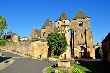 Saint Genies; France - october 7 2023 : the old village
