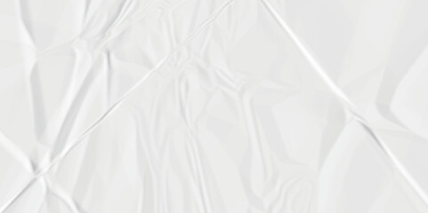 White crumpled paper texture . White wrinkled paper texture. White paper texture . White crumpled and top view textures can be used for background of text or any contents .
