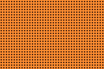 orange background with dots