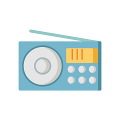 radio icon design vector template simple and modern