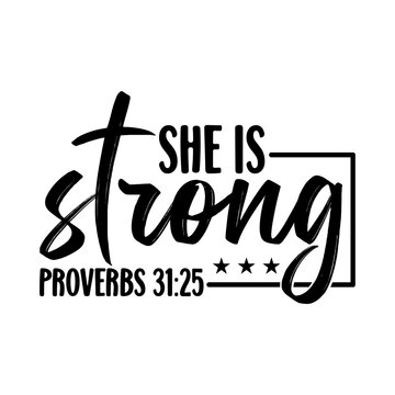 she is strong proverbs 31:25