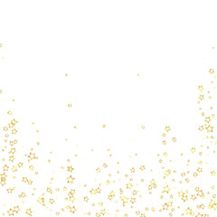 Christmas spirit. Scattered falling stars.