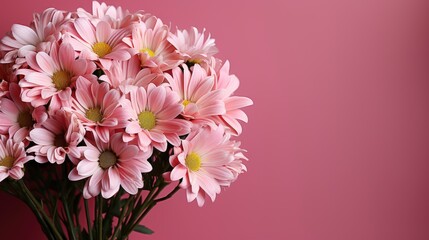 Girl Holding Bouquet Beautiful Blooming Pink, HD, Background Wallpaper, Desktop Wallpaper 