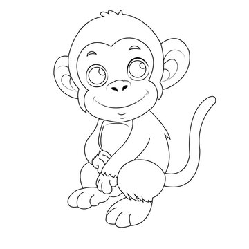 monkey cartoon
