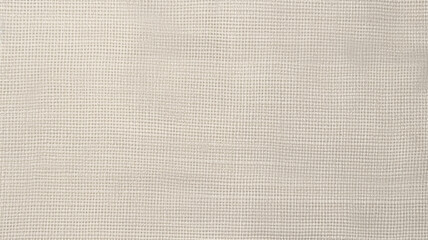 Fototapeta premium Fabric canvas woven texture background in pattern light color blank. clean empty for decoration text.