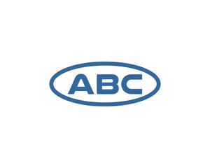 ABC logo design vector template
