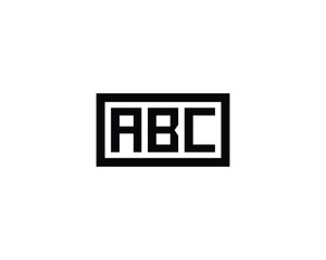ABC logo design vector template