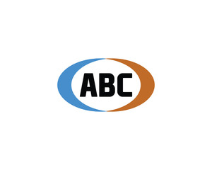 ABC logo design vector template