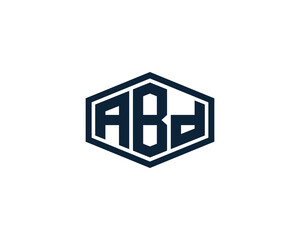 ABD logo design vector template