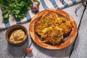 Dinner with vegetables