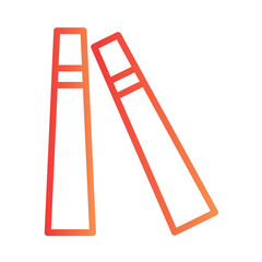 Food Bowl Kitchen Gradient Outline Icon