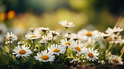 Daisies Meadow Other Plants During Spring, HD, Background Wallpaper, Desktop Wallpaper 