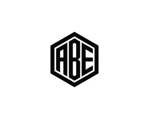 ABE logo design vector template