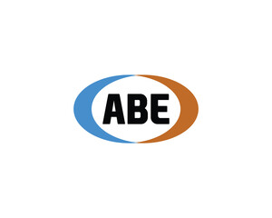 ABE logo design vector template