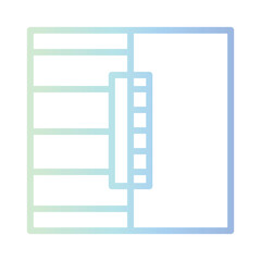 Decoration Fashion Geometric Gradient Outline Icon