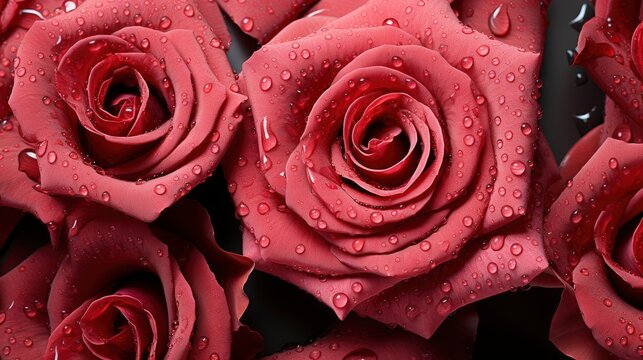 Drops Water On Leaves My Roses, HD, Background Wallpaper, Desktop Wallpaper 