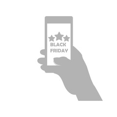 black friday image, concept, holiday, discounts, vector illustration