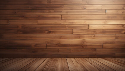 wooden wall and floor background
