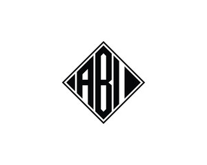 ABI logo design vector template
