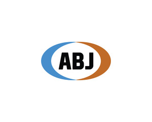 ABJ logo design vector template