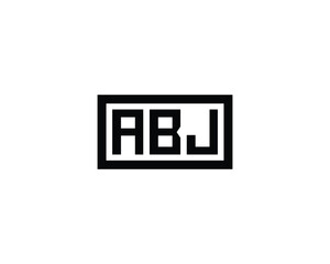 Obraz premium ABJ logo design vector template