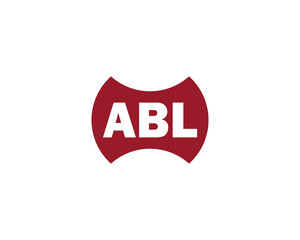 ABL logo design vector template