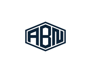 ABN logo design vector template