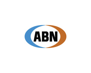 ABN logo design vector template