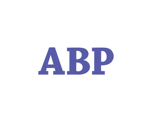 ABP logo design vector template