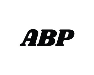 ABP logo design vector template