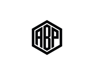 ABP logo design vector template