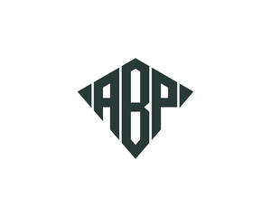 ABP logo design vector template