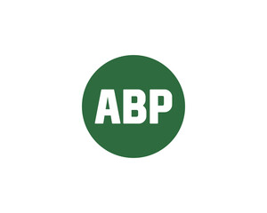 ABP logo design vector template