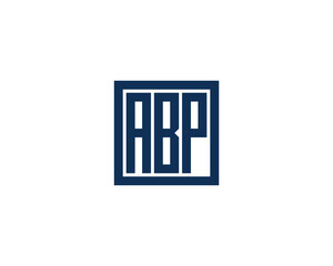 ABP logo design vector template