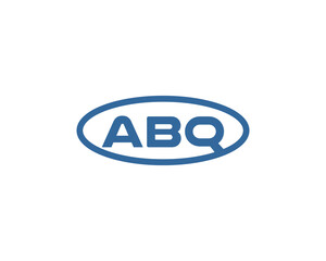 ABQ logo design vector template