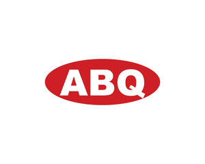 ABQ logo design vector template