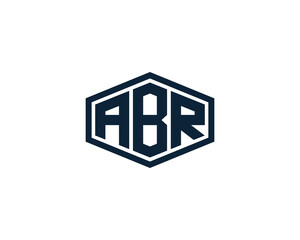 ABR logo design vector template