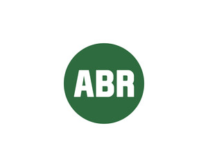 ABR logo design vector template