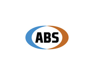 ABS logo design vector template