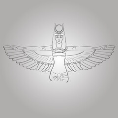 Ancient Egyptian Goddess Isis