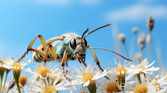 Ants Lift Flowers Their Teeth, HD, Background Wallpaper, Desktop Wallpaper 