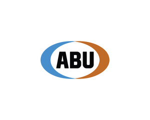 ABU logo design vector template