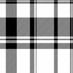 Texture seamless fabric of vector textile background with a tartan plaid pattern check.
